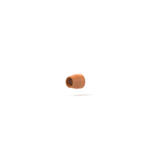 Ferrule Flangeless ETFE 3.0 mm Orange