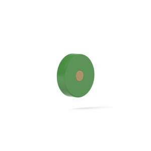 Frit PEEK 0.062'FØx0.065'xPCTFE 0.250'TØ Green 2 µm