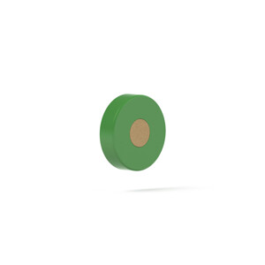 Frit PEEK 0.091'FØx0.065'xPCTFE 0.250'TØ Green 2 µm
