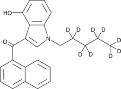 JWH 018 4-hydroxyindole metabolite-d9