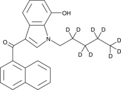 JWH 018 7-hydroxyindole metabolite-d9
