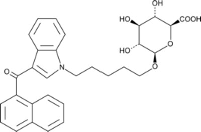JWH 018 N-(5-hydroxypentyl) β-D-Glucuronide