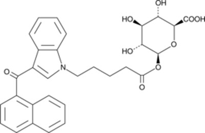 JWH 018 N-pentanoic acid β-D-Glucuronide