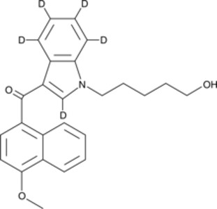 JWH 081 N-(5-hydroxypentyl) metabolite-d5