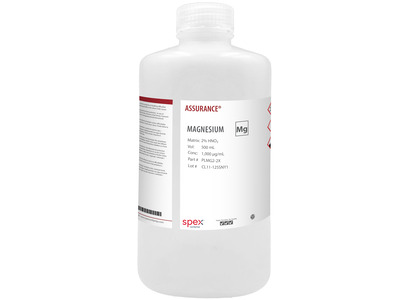 Magnesium, 1,000 µg/mL, for AA and ICP, 500 mL