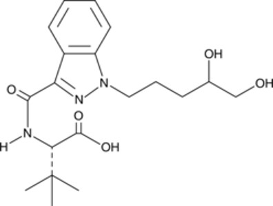 MDMB-4en-PINACA N-(4,5-dihydroxypentyl)-butanoic acid metabolite