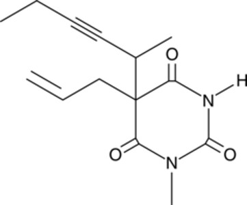 Methohexital (exempt preparation)