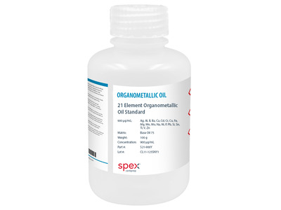 Multi-Element Organometallic Oil Standards, 21 Elements, 900 µg/g, 100 g