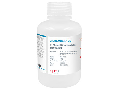 Multi-Element Organometallic Oil Standards, 23 Elements, 500 µg/g, 100 g