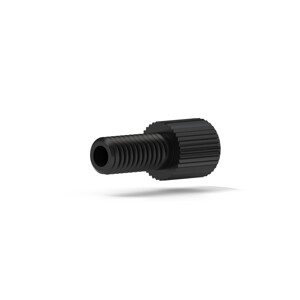 Nut SuperFlangeless PPS 1/8' M6 Black