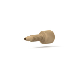 One Piece FingerTight Long Natural PEEK 10-32 10 pack
