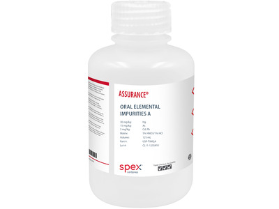 Oral Elemental Impurities A, 125 mL