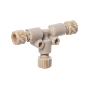 P-712 PEEK Tee .020' I.D. 1/4-28