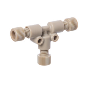 P-713 PEEK Tee .050' I.D. 1/4-28