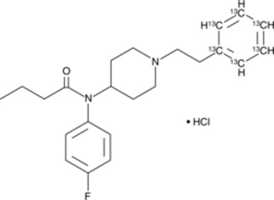 para-Fluorobutyryl fentanyl-13C6 (hydrochloride) (CRM)