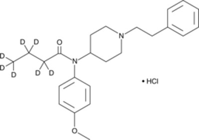 para-methoxy-Butyryl fentanyl-d7 (hydrochloride)