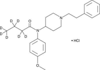 para-methoxy-Butyryl fentanyl-d7 (hydrochloride) (exempt preparation)