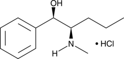 Pentedrone metabolite (hydrochloride) ((±)-Pseudoephedrine stereochemistry)