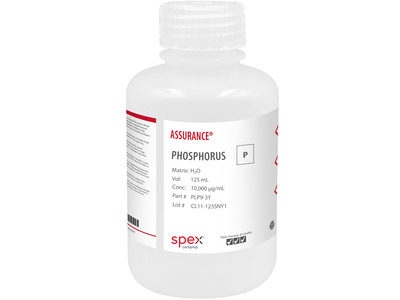 Phosphorus, 10,000 µg/mL, for AA and ICP, 125 mL