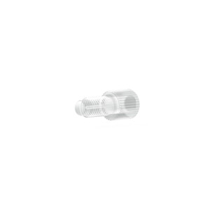 Plug ETFE 1/4-28 Flat Bottom Port Natural
