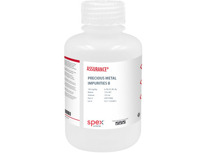 Precious Metal Impurities B without Os, 125 mL