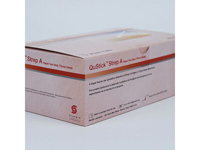 QuStick™ : Early diagnosis of Strep A infection