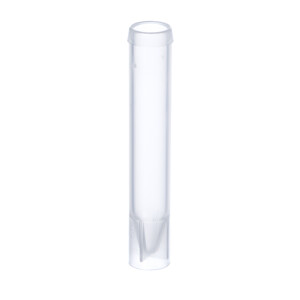 Sample Microvials, 7X41 mm, .8 mL, Polypropylene, 1000/Bg