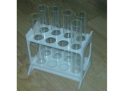 Magnetic 1.5 mL tube rack/stand from MakerBot's Thingiverse ...