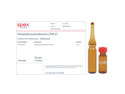 Tetrahydrocannabivarin (THCV), 1000 µg/mL