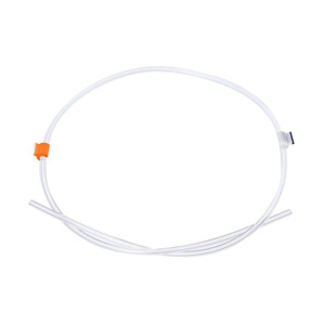 Tubing, PVC, 0.63 mm ID, White/Orange (12/PK)