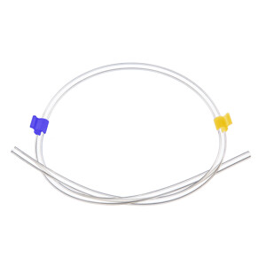 Tubing, Silicone, 1.52 mm ID, Yellow/Blue (6/PK)