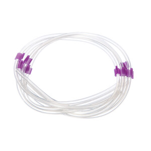 Tubing, Silicone, 2.06 mm ID, Purple/Purple (4/PK)