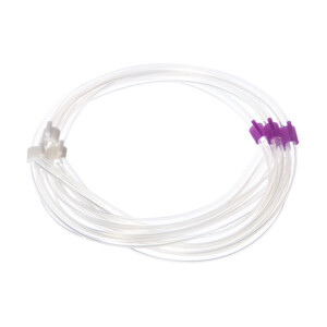 Tubing, Silicone, 2.79 mm ID, Purple/White (4/PK)