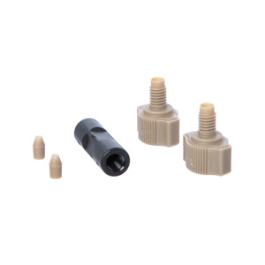 Union, .010 To 10-32 Thread, PEEK(P-742)