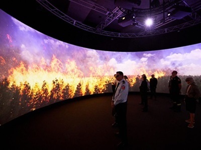 Research Puts Firefighters Inside Virtual Megafires before the Real Thing